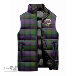 Scottish MacDonald Clan Tartan Puffer Vest, Family Crest Plaid Sleeveless Down Jacket Scottish Plaid Tartan Plaid - ScotsTee - scotstee.com