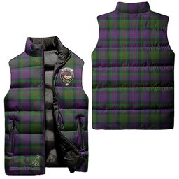 Scottish MacDonald Clan Tartan Puffer Vest, Family Crest Plaid Sleeveless Down Jacket Scottish Plaid Tartan Plaid - ScotsTee - scotstee.com