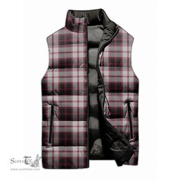 Scottish MacPherson Tartan Tartan Puffer Vest, Tartan Plaid Sleeveless Down Jacket Scottish Plaid Tartan Plaid - ScotsTee - scotstee.com