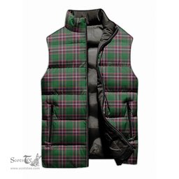 Scottish MacFarlane Hunting Tartan Tartan Puffer Vest, Tartan Plaid Sleeveless Down Jacket Scottish Plaid Tartan Plaid - ScotsTee - scotstee.com