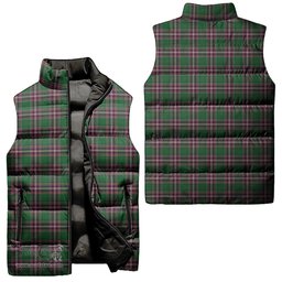Scottish MacFarlane Hunting Tartan Tartan Puffer Vest, Tartan Plaid Sleeveless Down Jacket Scottish Plaid Tartan Plaid - ScotsTee - scotstee.com