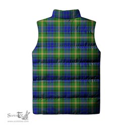 Scottish Maitland Clan Tartan Puffer Vest, Family Crest Plaid Sleeveless Down Jacket Scottish Plaid Tartan Plaid - ScotsTee - scotstee.com