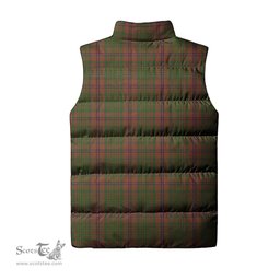 Scottish MacGillivray Hunting Tartan Tartan Puffer Vest, Tartan Plaid Sleeveless Down Jacket Scottish Plaid Tartan Plaid - ScotsTee - scotstee.com