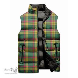 Scottish MacMillan Old Ancient Tartan Tartan Puffer Vest, Tartan Plaid Sleeveless Down Jacket Scottish Plaid Tartan Plaid - ScotsTee - scotstee.com