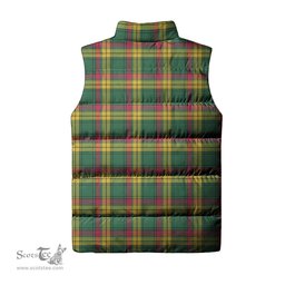 Scottish MacMillan Old Ancient Tartan Tartan Puffer Vest, Tartan Plaid Sleeveless Down Jacket Scottish Plaid Tartan Plaid - ScotsTee - scotstee.com