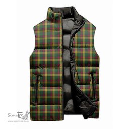 Scottish MacMillan Ancient Tartan Tartan Puffer Vest, Tartan Plaid Sleeveless Down Jacket Scottish Plaid Tartan Plaid - ScotsTee - scotstee.com