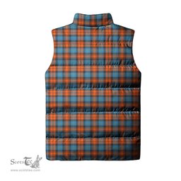 Scottish MacLachlan Ancient Tartan Tartan Puffer Vest, Tartan Plaid Sleeveless Down Jacket Scottish Plaid Tartan Plaid - ScotsTee - scotstee.com