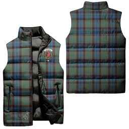 Scottish MacNicol Hunting Clan Tartan Puffer Vest, Family Crest Plaid Sleeveless Down Jacket Scottish Plaid Tartan Plaid - ScotsTee - scotstee.com