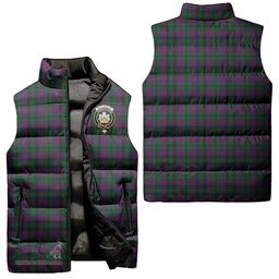 Scottish MacLachlan Hunting Clan Tartan Puffer Vest, Family Crest Plaid Sleeveless Down Jacket Scottish Plaid Tartan Plaid - ScotsTee - scotstee.com