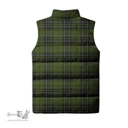 Scottish MacLean Hunting Tartan Tartan Puffer Vest, Tartan Plaid Sleeveless Down Jacket Scottish Plaid Tartan Plaid - ScotsTee - scotstee.com
