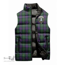 Scottish MacCallum Clan Tartan Puffer Vest, Family Crest Plaid Sleeveless Down Jacket Scottish Plaid Tartan Plaid - ScotsTee - scotstee.com