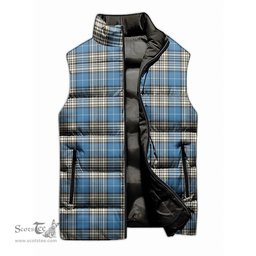 Scottish Napier Ancient Tartan Tartan Puffer Vest, Tartan Plaid Sleeveless Down Jacket Scottish Plaid Tartan Plaid - ScotsTee - scotstee.com