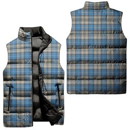 Scottish Napier Ancient Tartan Tartan Puffer Vest, Tartan Plaid Sleeveless Down Jacket Scottish Plaid Tartan Plaid - ScotsTee - scotstee.com