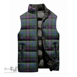 Scottish Rankin Tartan Tartan Puffer Vest, Tartan Plaid Sleeveless Down Jacket Scottish Plaid Tartan Plaid - ScotsTee - scotstee.com