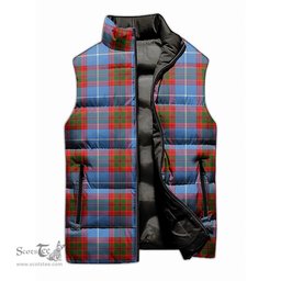 Scottish Spalding Tartan Tartan Puffer Vest, Tartan Plaid Sleeveless Down Jacket Scottish Plaid Tartan Plaid - ScotsTee - scotstee.com