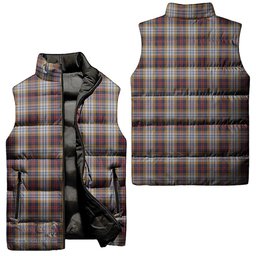 Scottish MacInnes Ancient Hunting Tartan Tartan Puffer Vest, Tartan Plaid Sleeveless Down Jacket Scottish Plaid Tartan Plaid - ScotsTee - scotstee.com