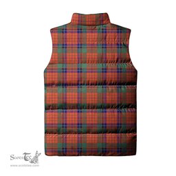 Scottish Nicolson Ancient Clan Tartan Puffer Vest, Family Crest Plaid Sleeveless Down Jacket Scottish Plaid Tartan Plaid - ScotsTee - scotstee.com