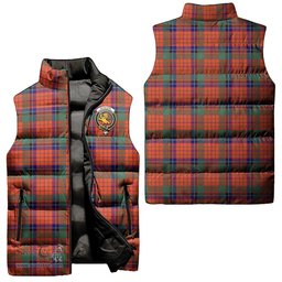Scottish Nicolson Ancient Clan Tartan Puffer Vest, Family Crest Plaid Sleeveless Down Jacket Scottish Plaid Tartan Plaid - ScotsTee - scotstee.com