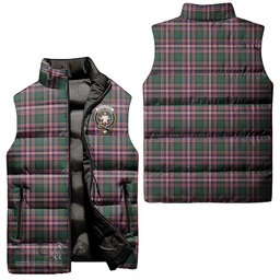 Scottish MacFarlane Hunting Modern Clan Tartan Puffer Vest, Family Crest Plaid Sleeveless Down Jacket Scottish Plaid Tartan Plaid - ScotsTee - scotstee.com