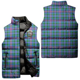 Scottish Ralston Clan Tartan Puffer Vest, Family Crest Plaid Sleeveless Down Jacket Scottish Plaid Tartan Plaid - ScotsTee - scotstee.com