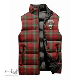 Scottish Morrison Clan Tartan Puffer Vest, Family Crest Plaid Sleeveless Down Jacket Scottish Plaid Tartan Plaid - ScotsTee - scotstee.com