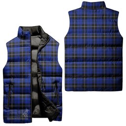 Scottish Swan Tartan Tartan Puffer Vest, Tartan Plaid Sleeveless Down Jacket Scottish Plaid Tartan Plaid - ScotsTee - scotstee.com