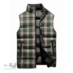 Scottish MacKinnon Dress Tartan Tartan Puffer Vest, Tartan Plaid Sleeveless Down Jacket Scottish Plaid Tartan Plaid - ScotsTee - scotstee.com