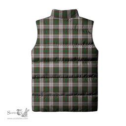 Scottish MacKinnon Dress Tartan Tartan Puffer Vest, Tartan Plaid Sleeveless Down Jacket Scottish Plaid Tartan Plaid - ScotsTee - scotstee.com