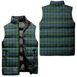 Scottish MacLeod of Skye Tartan Tartan Puffer Vest, Tartan Plaid Sleeveless Down Jacket Scottish Plaid Tartan Plaid - ScotsTee - scotstee.com