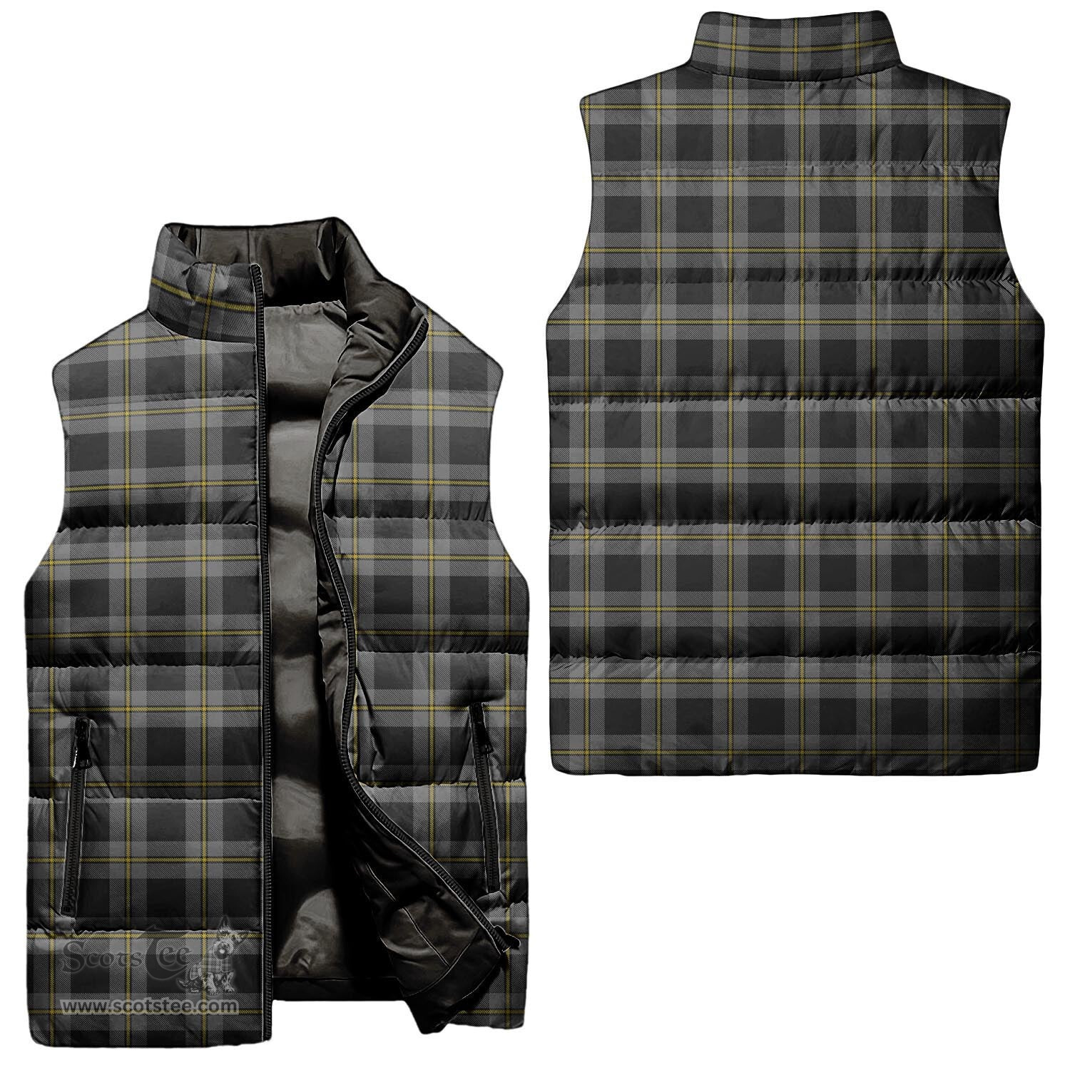 Scottish Perry Ancient Tartan Tartan Puffer Vest, Tartan Plaid Sleeveless Down Jacket Scottish Plaid Tartan Plaid - ScotsTee - scotstee.com
