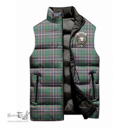 Scottish MacFarlane Hunting Ancient Clan Tartan Puffer Vest, Family Crest Plaid Sleeveless Down Jacket Scottish Plaid Tartan Plaid - ScotsTee - scotstee.com
