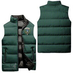 Scottish Montgomery Clan Tartan Puffer Vest, Family Crest Plaid Sleeveless Down Jacket Scottish Plaid Tartan Plaid - ScotsTee - scotstee.com