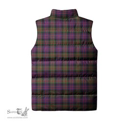 Scottish MacDonald Modern Clan Tartan Puffer Vest, Family Crest Plaid Sleeveless Down Jacket Scottish Plaid Tartan Plaid - ScotsTee - scotstee.com