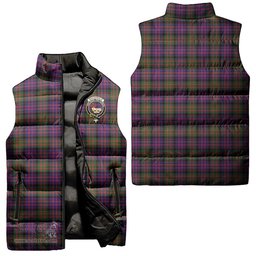 Scottish MacDonald Modern Clan Tartan Puffer Vest, Family Crest Plaid Sleeveless Down Jacket Scottish Plaid Tartan Plaid - ScotsTee - scotstee.com