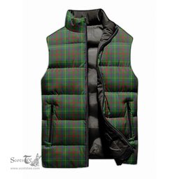 Scottish MacKintosh Hunting Tartan Tartan Puffer Vest, Tartan Plaid Sleeveless Down Jacket Scottish Plaid Tartan Plaid - ScotsTee - scotstee.com
