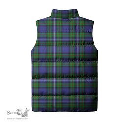 Scottish Robertson Hunting Modern Clan Tartan Puffer Vest, Family Crest Plaid Sleeveless Down Jacket Scottish Plaid Tartan Plaid - ScotsTee - scotstee.com