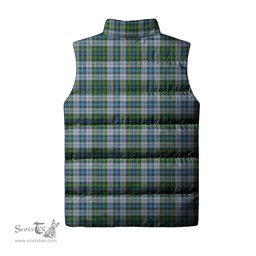 Scottish MacNeil Dress Tartan Tartan Puffer Vest, Tartan Plaid Sleeveless Down Jacket Scottish Plaid Tartan Plaid - ScotsTee - scotstee.com