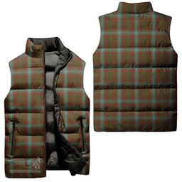 Scottish Seton Hunting Tartan Tartan Puffer Vest, Tartan Plaid Sleeveless Down Jacket Scottish Plaid Tartan Plaid - ScotsTee - scotstee.com