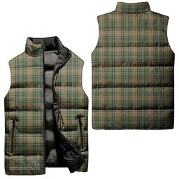 Scottish O'Farrell Tartan Tartan Puffer Vest, Tartan Plaid Sleeveless Down Jacket Scottish Plaid Tartan Plaid - ScotsTee - scotstee.com