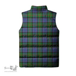 Scottish Paterson Tartan Tartan Puffer Vest, Tartan Plaid Sleeveless Down Jacket Scottish Plaid Tartan Plaid - ScotsTee - scotstee.com