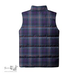 Scottish Nevoy Tartan Tartan Puffer Vest, Tartan Plaid Sleeveless Down Jacket Scottish Plaid Tartan Plaid - ScotsTee - scotstee.com