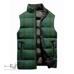 Scottish MacKendrick Tartan Tartan Puffer Vest, Tartan Plaid Sleeveless Down Jacket Scottish Plaid Tartan Plaid - ScotsTee - scotstee.com