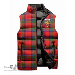Scottish Nicolson Modern Clan Tartan Puffer Vest, Family Crest Plaid Sleeveless Down Jacket Scottish Plaid Tartan Plaid - ScotsTee - scotstee.com
