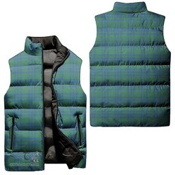Scottish Montgomery Ancient Tartan Tartan Puffer Vest, Tartan Plaid Sleeveless Down Jacket Scottish Plaid Tartan Plaid - ScotsTee - scotstee.com
