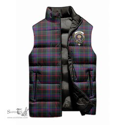 Scottish Nairn Clan Tartan Puffer Vest, Family Crest Plaid Sleeveless Down Jacket Scottish Plaid Tartan Plaid - ScotsTee - scotstee.com