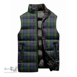 Scottish Murray of Atholl Tartan Tartan Puffer Vest, Tartan Plaid Sleeveless Down Jacket Scottish Plaid Tartan Plaid - ScotsTee - scotstee.com