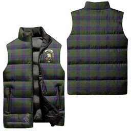 Scottish Stewart of Appin Hunting Clan Tartan Puffer Vest, Family Crest Plaid Sleeveless Down Jacket Scottish Plaid Tartan Plaid - ScotsTee - scotstee.com