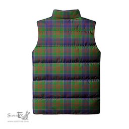 Scottish Stewart of Appin Hunting Modern Clan Tartan Puffer Vest, Family Crest Plaid Sleeveless Down Jacket Scottish Plaid Tartan Plaid - ScotsTee - scotstee.com