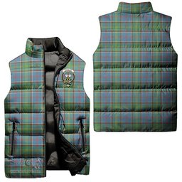 Scottish Whitelaw Clan Tartan Puffer Vest, Family Crest Plaid Sleeveless Down Jacket Scottish Plaid Tartan Plaid - ScotsTee - scotstee.com
