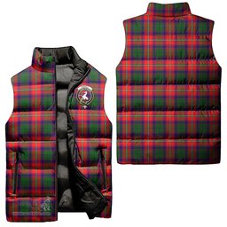 Scottish Riddell Clan Tartan Puffer Vest, Family Crest Plaid Sleeveless Down Jacket Scottish Plaid Tartan Plaid - ScotsTee - scotstee.com